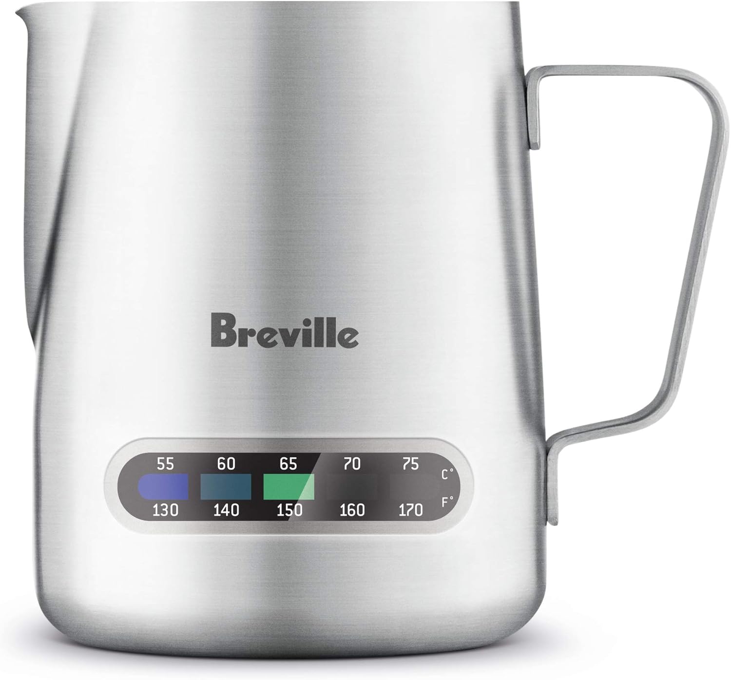 Breville The Temp Control Milk Jug Temperature Control Jug, Silver