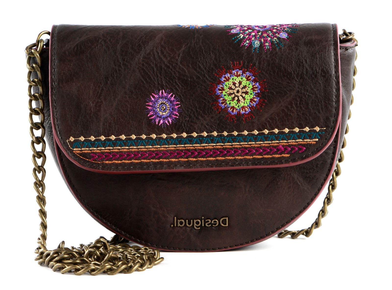 Desigual Women's Accessories Pu Belt Bag, Brown, U