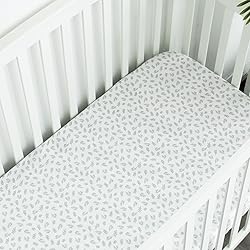 Mini Crib Sheets 4 Pack for Baby Boys