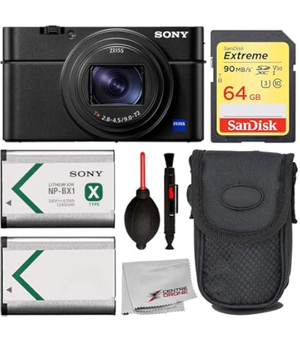 SONY - 純正ケース付きSONY Cyber-shot RX100 素敵なシリコーンカメラケースソニーサイバーショット dsc-RX100