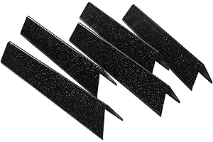 PHYESUVIN 7636 Flavorizer Bars for Weber Spirit 300 & GS4 Spirit II 300 Series, 15.3" Porcelain Enameled Heat Plate for E310 S310 E320 S320 E330 S330 with Front Control Knob, for Weber 67046 69797 68843