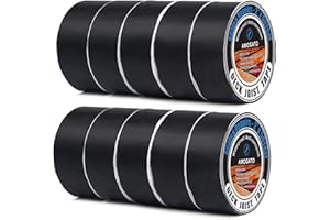 AMOGATO Butyl Joist Tape for Deck & Roof – Waterproof Sealant for Wood Joists, 2 Inch x 50 Ft x 10 Pack, Self-Adhesive Flashi