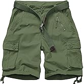 GSGGIG Men's Work Shorts, Cargo Werkshorts, Workwear Hiking Shorts with Utility Multi-Pocket