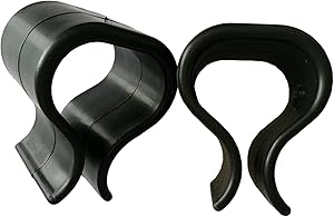 SUQ I OME Set of 10 Outdoor Patio Garden Wicker Rattan Furniture Aligment Sofa Rattan Chair Fastners Clip Sectional Connector - Non Slip (1.74 inches,Small)