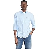 Tommy Hilfiger Men's Long Sleeve Button Down Stretch Oxford Shirt in Regular Fit