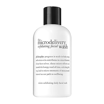 microdelivery exfoliating facial wash