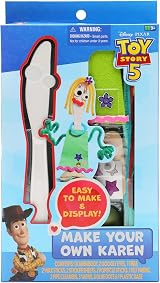 Just Play Disney Pixar Toy Story 5 Make Your Own Karen Craft Kit for Kids view 4