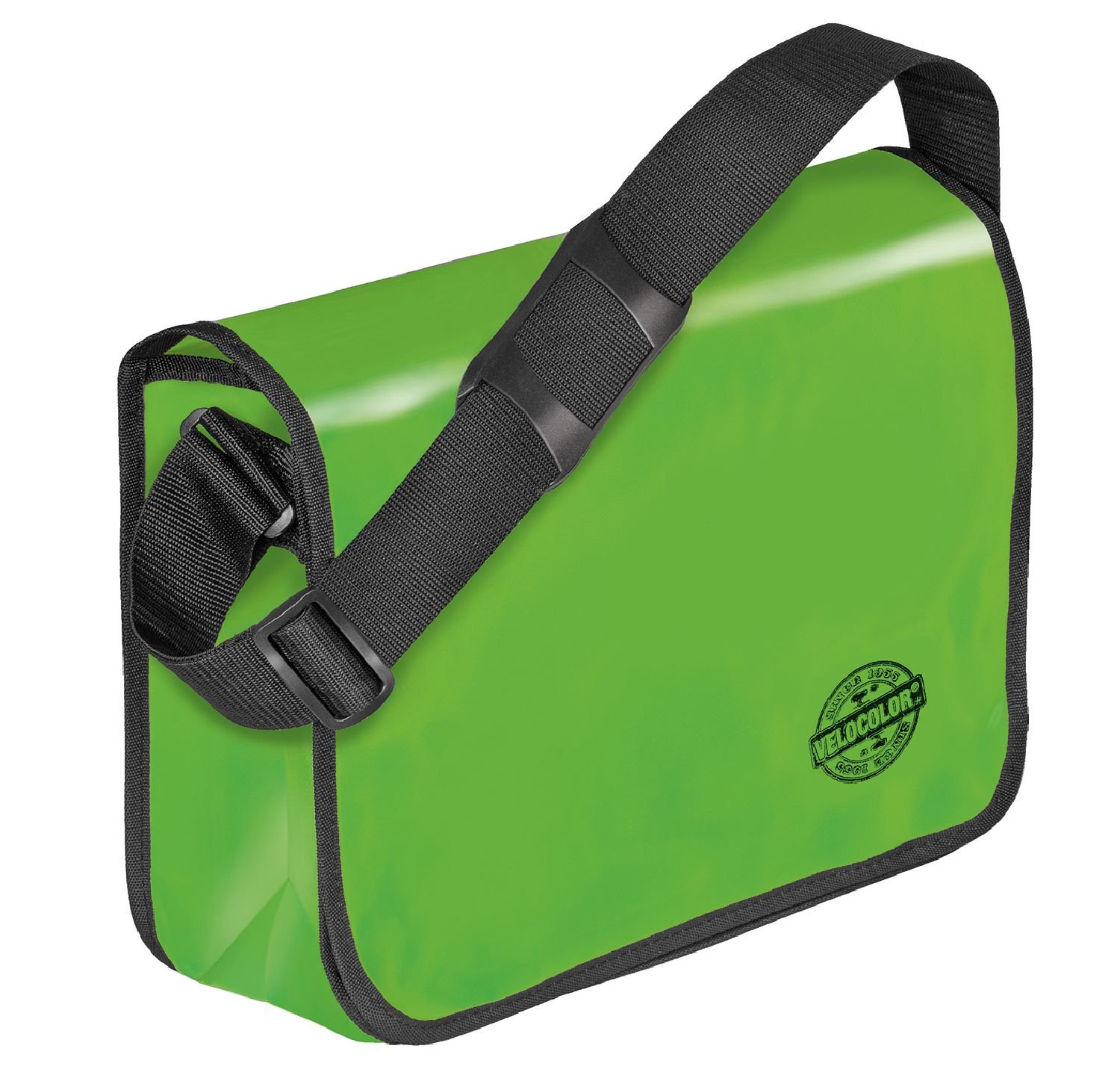 Veloflex Velocolor Truck Tarpaulin Shoulder Bag with Mobile Phone Pocket, 2 Pen Pockets and Slip Pocket, 1 Piece, Gün, 38, shoulder bag
