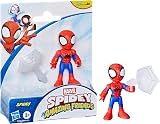 Marvel Spidey and His Amazing Friends Spidey Toy 7.6 cm With Accessory view 2