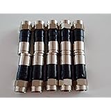 PPC / Belden EX6XL Coax Compression Connectors Quantity:10 Comcast, DIRECTV & Dish Approved …