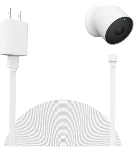 UYODM Power Cable Compatible with Google Nest Cam Outdoor or