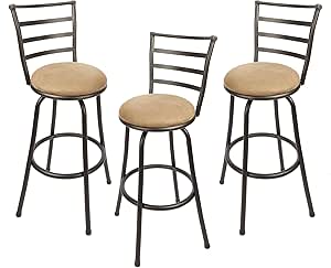mainstays adjustable height barstool