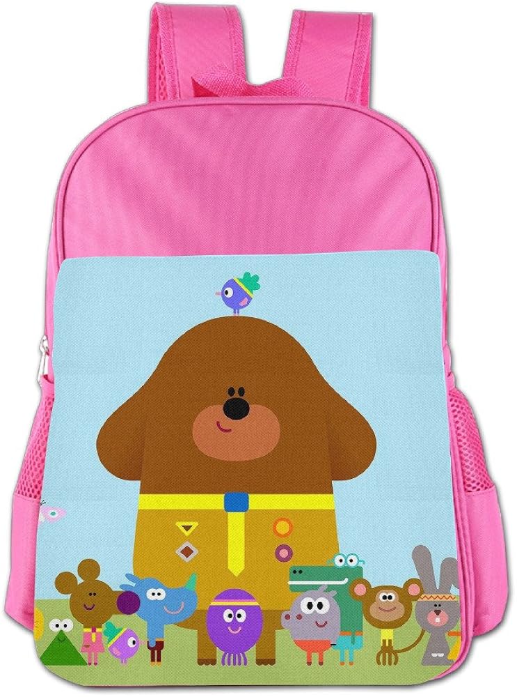 hey duggee backpack pink