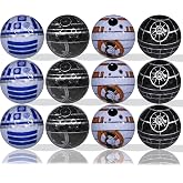 GBM Space Wars Golf Balls 12 Pack Designs, Tournament Quality, 352 Dimple Pattern, Novelty &amp; Collectible Golf Balls Made in USA