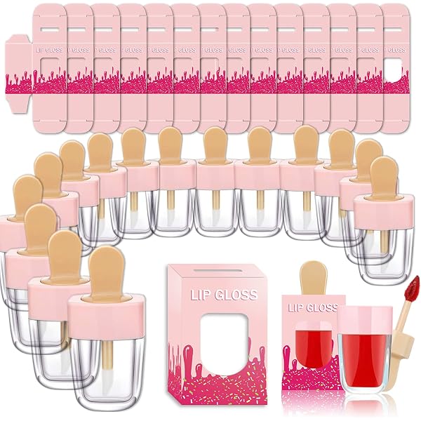 50 Leere 12 Ml Lipgloss-Röhrchen – Nachfüllbar, Mit Deckel & Stopper, Für DIY Kosmetik, PE-Kunststoff