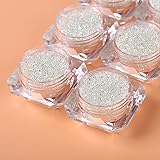 4 Bottle Micro Pixie Beads Gravel Nail Crystals