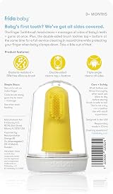 Frida Baby Baby's First Finger Toothbrush with Storage Case 3 Months Up 1 Pack view 6