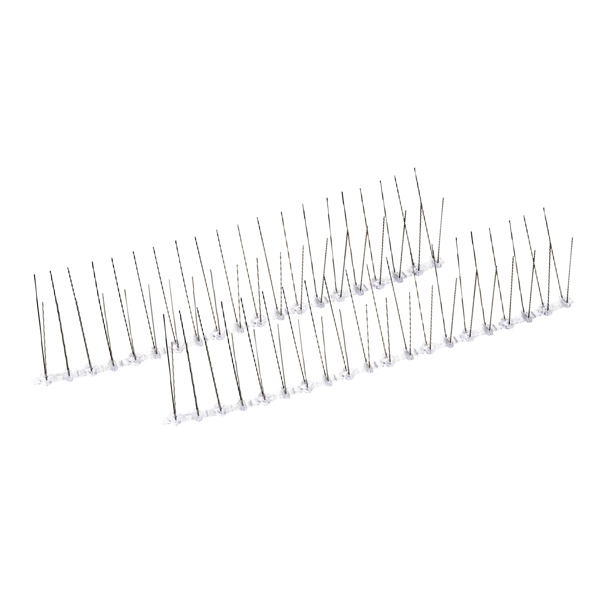 Ribimex AG0120/50 Set of 2 pigeon bollards, Silver