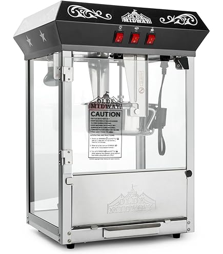Amazon.com: Olde Midway Bar Style Popcorn Machine Maker