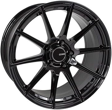 Amazon Com 17x9 Enkei Ts10 Gloss Black Offset 35 Lug 5x114