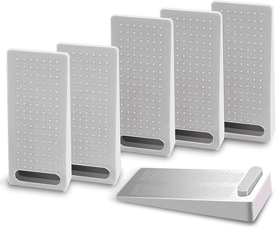 Amazon Com Vaorwne 6 Pcs Door Wedge Rubber Door Stopper Heavy