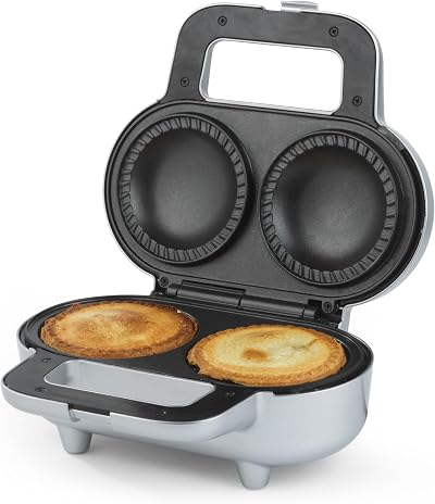 Giles & Posner EK4082G Deep Fill Pie Maker Twin Non-Stick 9cm Pies