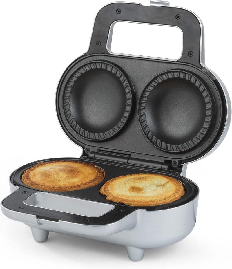 Giles & Posner EK4082G Deep Fill Pie Maker Twin Non-Stick 9cm Pies