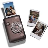 INSTAX mini LiPlay Hybrid Instant Camera Deep Bronze with LCD Screen view 4
