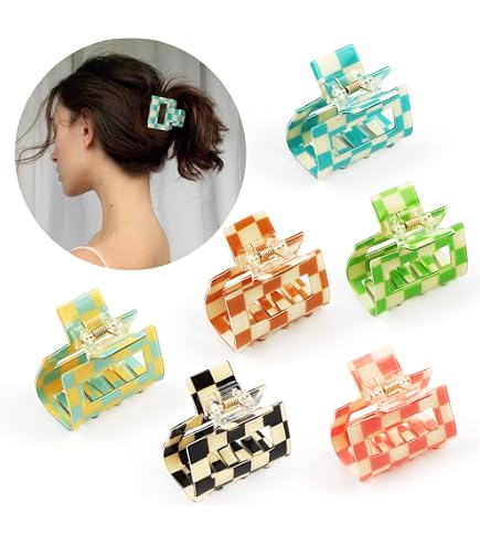 Amazon.com : Taiyin 12 Pieces Hair Claw Clip 3.2 Inch  display picture 1