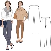 STYLEARC Sewing Pattern - Talia Woven Pant (Sizes 04-16)