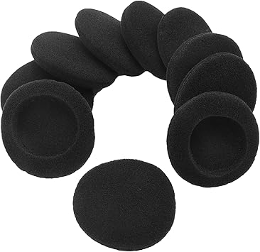Amazon Com Sunmns 40mm Earpads Ear Pad Foam Cushion Cover Compatible With Motorola S305 Sony Q21 Q23 Q23 Mdr Q22lp Mdr Q33 Panasonic Rr930 Logitech H555 Headphones 5 Pairs Electronics