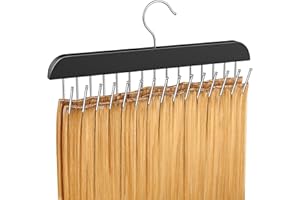 RESOVO Hair Extension Holder, Hair Extension Hanger for Hanging Halloween Custumes Extensions Braiding Hai r Rack for Extra Wide Weft Hai r Holder Hanger for Styling Air-Drying Coloring for Barber Shop/Home