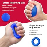 FitBeast Grip Strengthener 5 Pack Adjustable Forearm Hand Grips Kit view 4