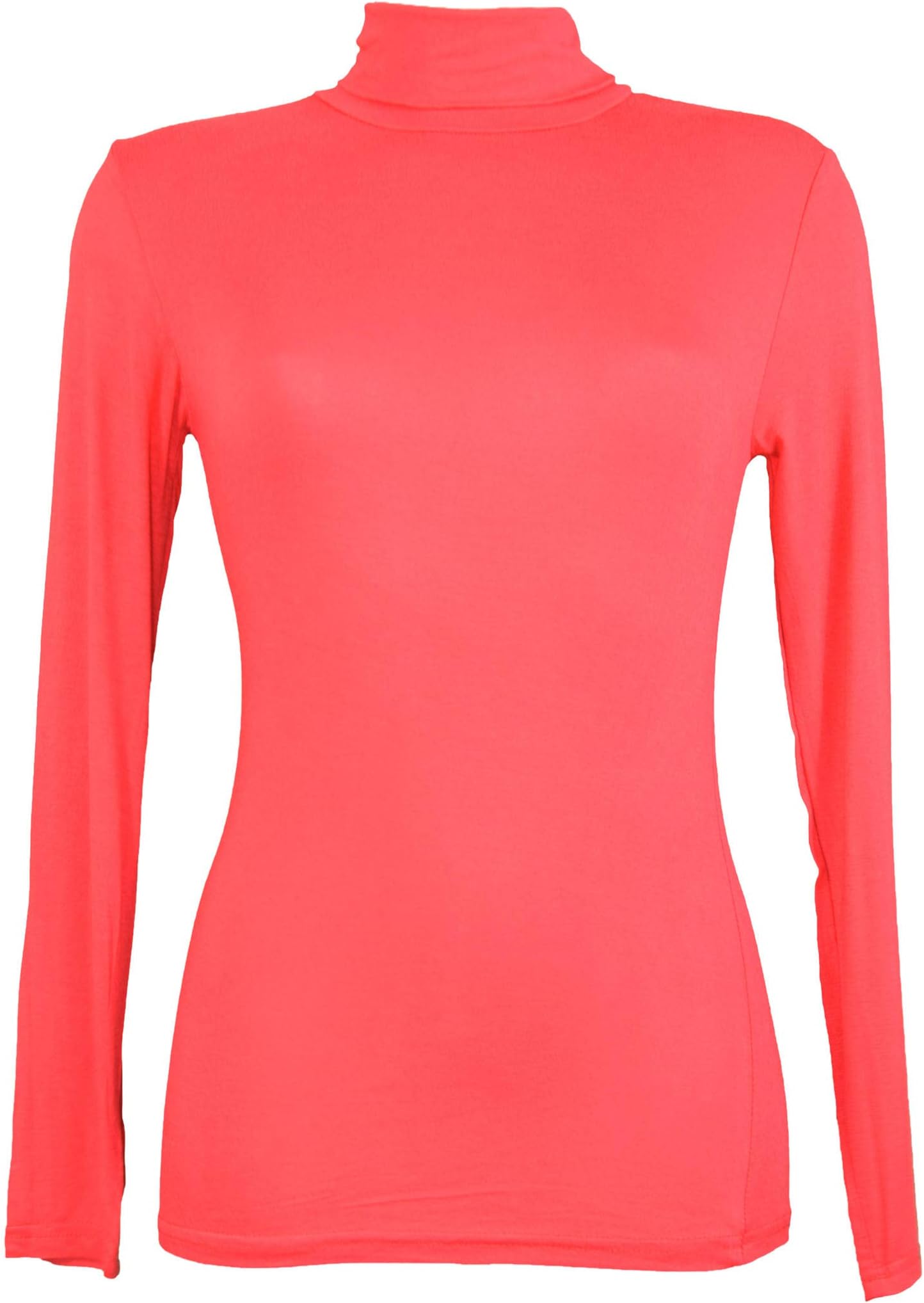 Miss Rouge Women's Long-Sleeved Turtleneck T-Shirt