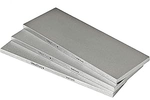 ULTRASHARP Ultra Sharp Diamond Sharpening Stone Set - 8 x 3 Coarse/Medium/Extra Fine
