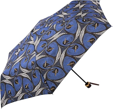 Amazon Co Jp アフリカンプリント折り畳み傘 M69 1147 ブルーbl ホーム キッチン