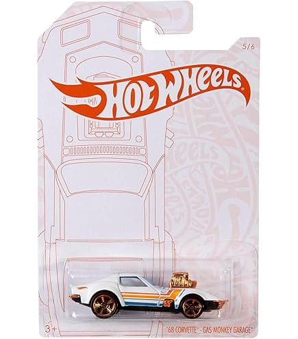 Amazon.com: Hot Wheels '68 Corvette Gas Monkey Garage, HW Dream