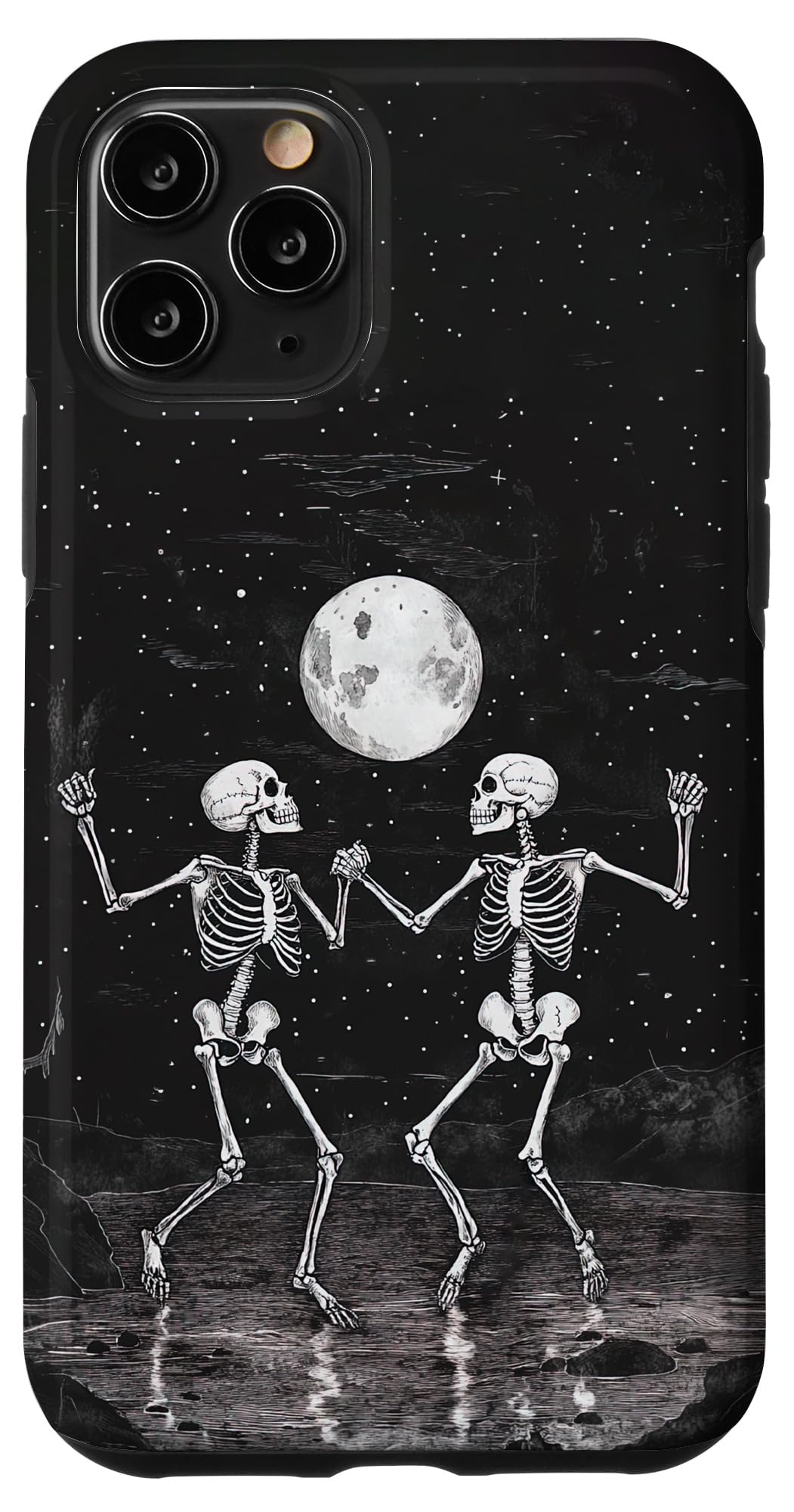 Funny Skeleton Dancing Dia De los Muertos Day Of The Dead Case for iPhone 11 Pro