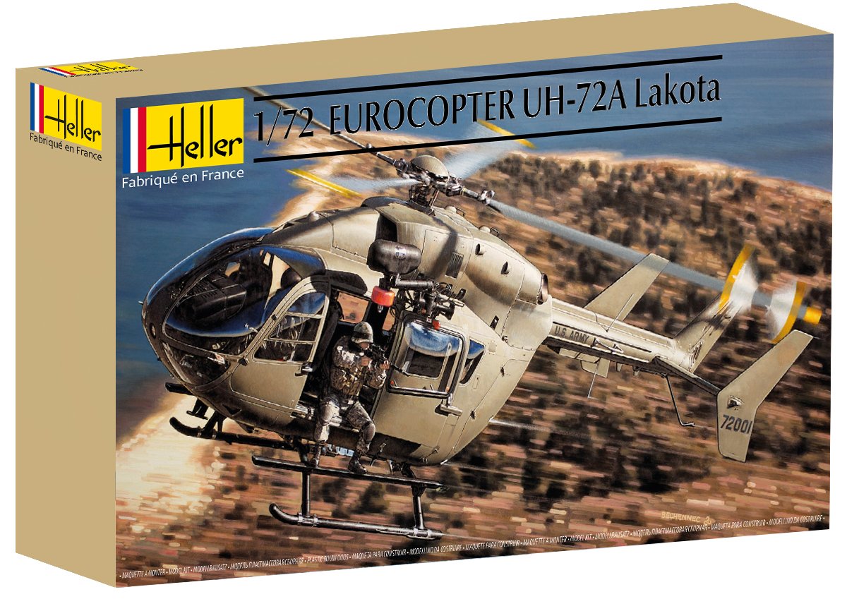 Heller 80379 "Eurocopter UH-72A Lakota Model Kit, 1:72 Scale