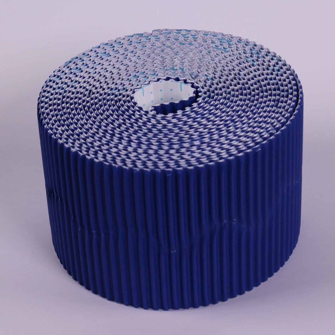 BCreativetolearn Royal Blue Wall Board Display Border Corrugated Card Roll Edging