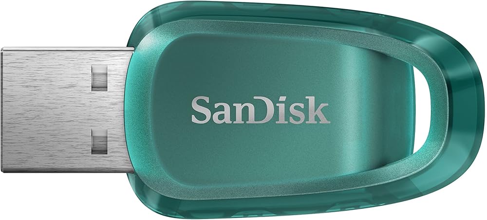 SanDisk 256GB Ultra Eco USB 3.2 Flash Drive 100MB/s Read Eco-Friendly