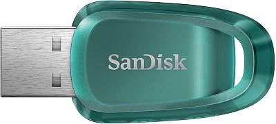 SanDisk 256GB Ultra Eco USB 3.2 Flash Drive 100MB/s Read Eco-Friendly