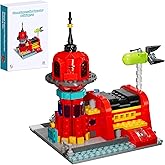 Future Planet Express Headquarter Building Set, Comedy Animation Spaceship Toy, A Collectible Gift for Anime Fans, Suitable for 14+ Adults Boys Girls Birthday (389 Pcs)