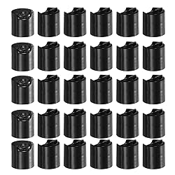 uxcell 30pcs PP Plastic Disc Top Caps, 18/410