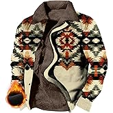 Biacolum Winter Jackets for Men Sherpa Fleece Zip Up Heavy Warm Casual Cold Weather Snow Outdoor Thick Coats