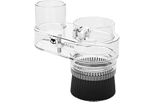 FoxAlien 42mm Diameter Dust Shoe for Mastuer Pro, Masuter 4040 CNC Router Machine with 60W 42mm Spindle Motor, Hose Diameter 38mm