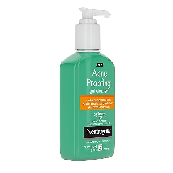 acne proofing neutrogena gel