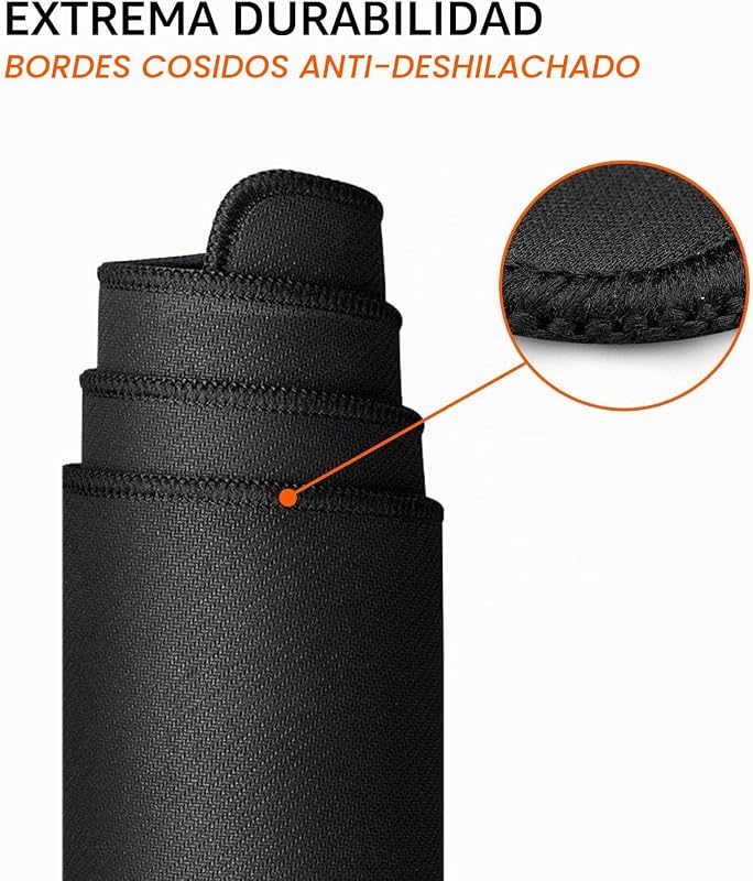 Barium Negro Alfombrilla de ratón para Juegos