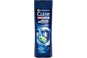 Clear Shampoo Men Anticaspa Ice Cool Menthol 400Ml