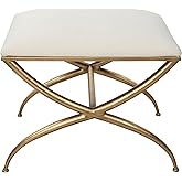 AR Lighting Crossing Small White Bench